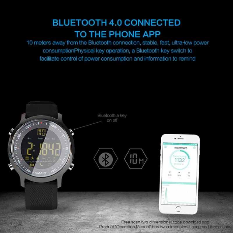 sport smart watch ex18