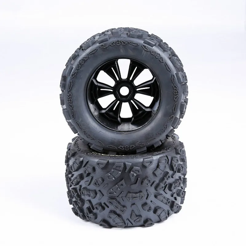 Комплект шин Knobby для 1/8 HPI Racing Savage XL FLUX Rofun Rovan Torland Truck Rc Car Toys Запчасти RC MONSTER