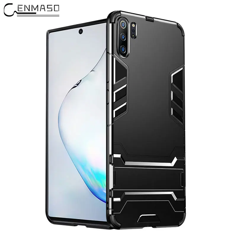 

For Samsung Note 10 Plus 9 8 Case Armor Stand Protection Shockproof Back Cover for Samsung A50 A70 S8 S9 S10 Plus 5G S10e Case