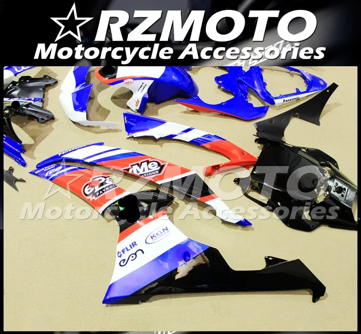 ABS мотоцикл обтекатель комплект для YAMAHA YZF R6 2008- год кузов литьевая форма Магазин № 1757