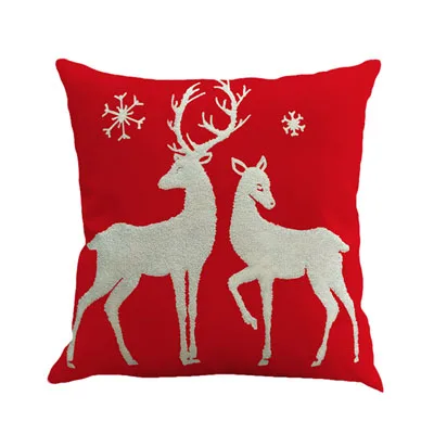 Рождественские украшения для дома, подушка с Санта Клаусом, подушка, елочные украшения, Рождественский подарок на год - Цвет: Christmas