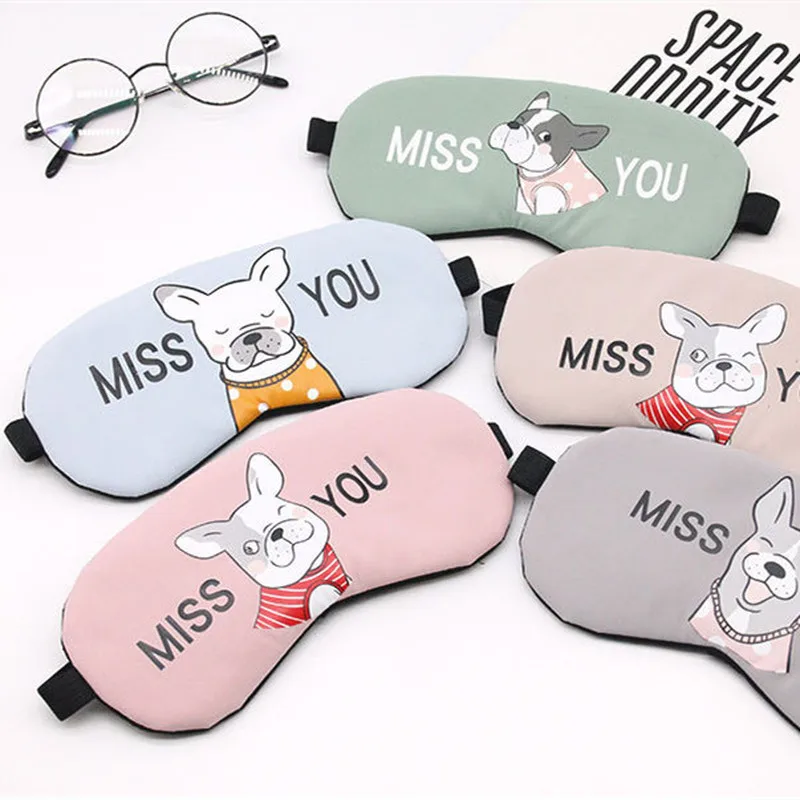 Mascarilla Para Dormir Con Dibujos De Animales Antifaz Acolchado Suave Opaco Descanso Relax Venda De Ojos Para Dormir Parche Para Los Ojos Herramientas Para El Cuidado De Los Ojos Sueno Y Ronquidos