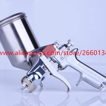 Гравировальный JGX-502 из нержавеющей стали Профессиональный Краскораспылитель гравитационная подача 1,1 мм 1,4 мм 1,7 мм с чашкой 400 мл