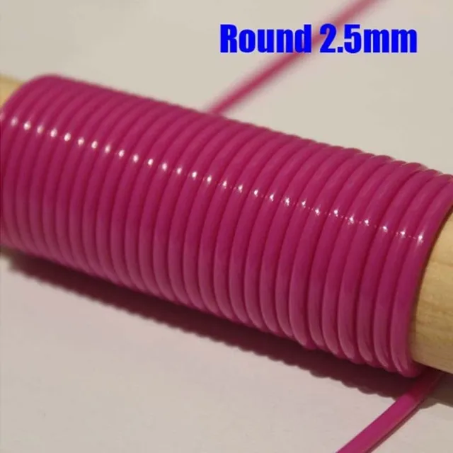 82 Types 10 Meters PE Flat Round Synthetic Rattan Material DIY Weaving Rope Knit Repair Furniture Bed Sofa Chair Table Basket 80