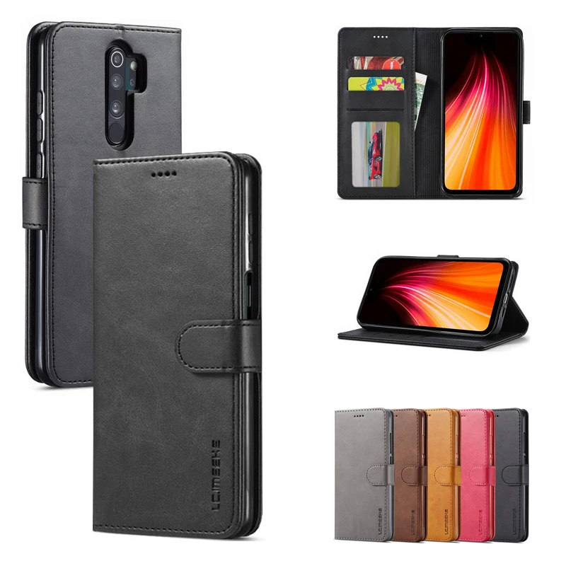 Чехол Кошелек для Xiaomi Redmi 9 9A чехол с магнитной застежкой роскошный флип Ретро