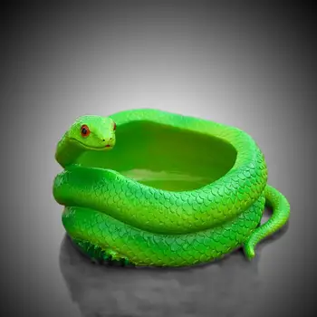 

Creative Serpentine Snake Shape Flower Plant Potted Pots Flowerpot Green Decor