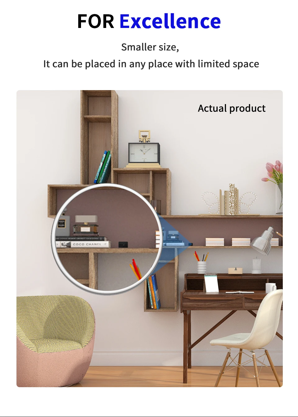 Motion indicator light on DVR