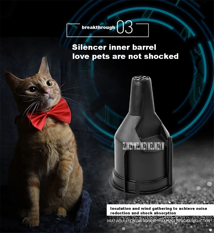 CL-2016A 220V Mute Pet спринклер высокой мощности для больших собак и кошек быстросохнущие товары для домашних животных воздуходувка 30-55 C Регулируемая температура