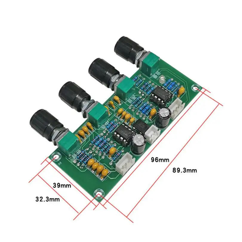 XH-A901 NE5532 тональная плата предусилителя с предусилителем с регулировкой громкости высоких басов предусилитель тонального контроллера для платы усилителя