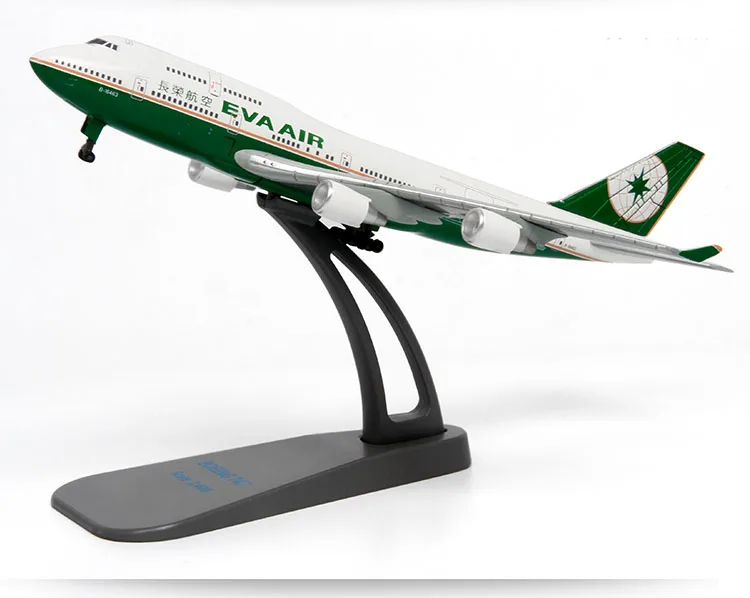 1/ 400 масштаб сплава B747 с трёхмерными чертёжами моделирования Боинг авиалайнер