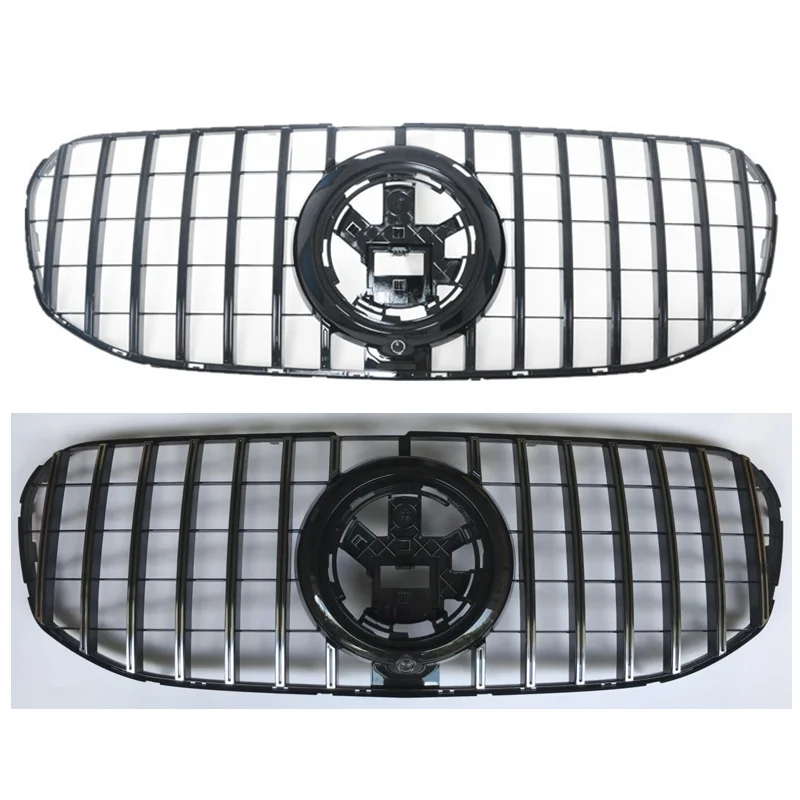 

For Mercedes-Benz GLS 2020 GLS450 GLS580 X167 Car styling Middle grille ABS plastic grill vertical bar for Maybach GT style