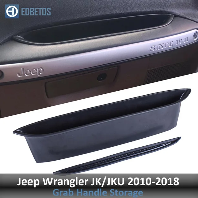 JK JKU 2011-2018 Поручень для хранения для 2007- Jeep Wranger JK JKU JL Jeep Gladiator JT Truck передний Органайзер Grabtray - Название цвета: JK JKU 2011-2018