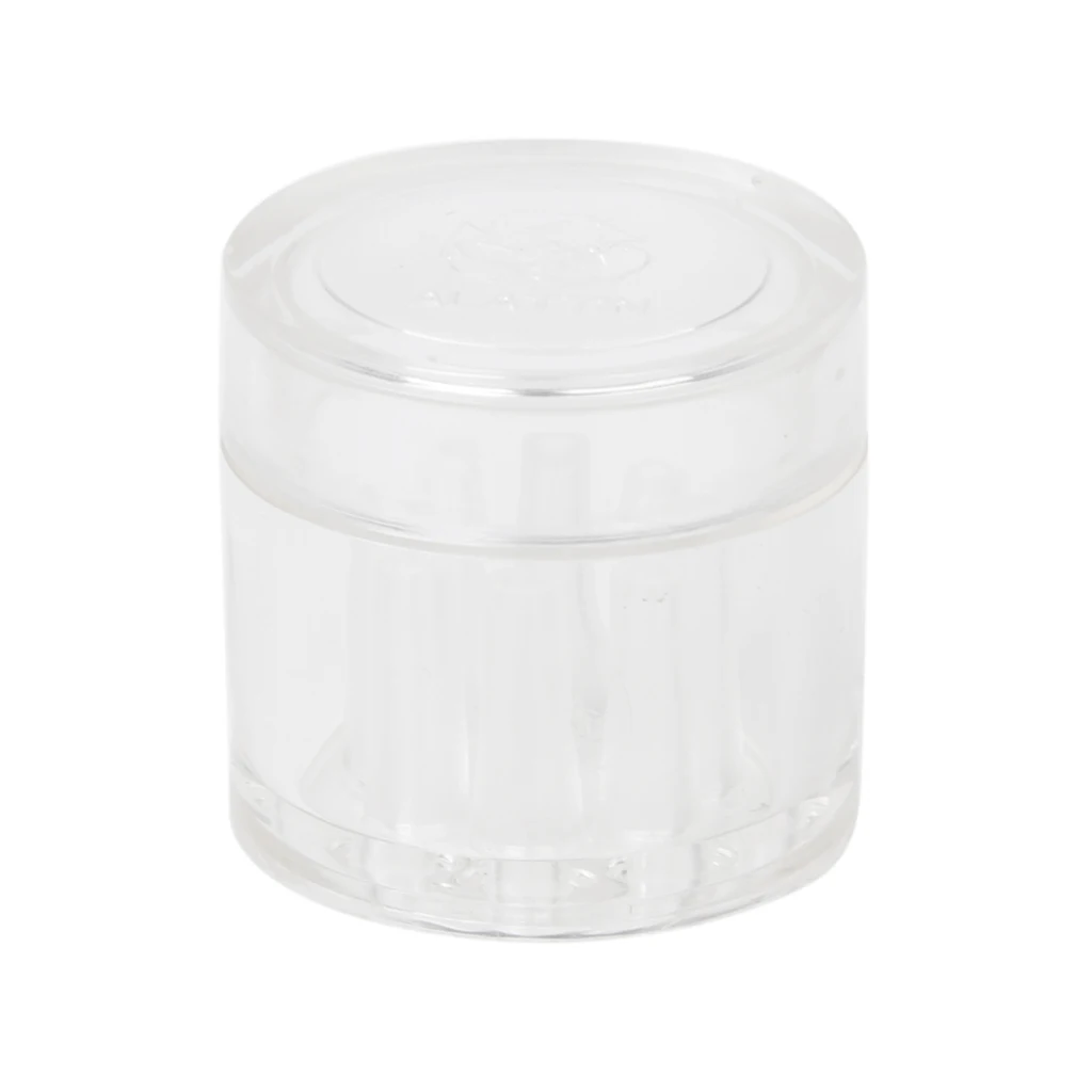 Round Shrimp Feeding Dish with 8 Holes Aquarium Tank Planaria Trap Catcher