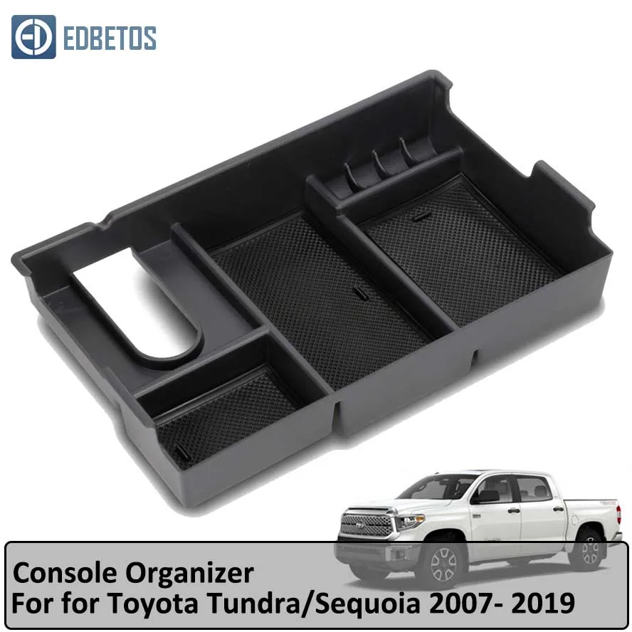 AB021 Подлокотник вторичный бардачок для Toyota Tundra 2007- для Toyota Sequoia 2008- центральная консоль Органайзер лоток - Название цвета: AB021