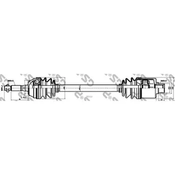 

Drive Assembly Renault Trafic bus (T5 T6 T7) GSP art. 250006