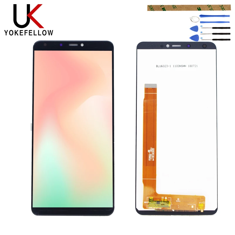 

Wei LCD Complete For BQ Mobile BQ-6016L BQ 6016L BQS-6016L BQS 6016L LCD Touch Screen Digitizer Assembly Screen Display Assembly