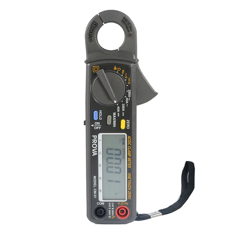 

CM-01 Digital Clamp Meter，high Resolution DC/AC 10mA，23 mm Large Jaw Diameter
