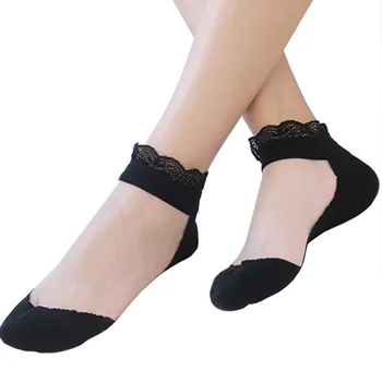 

1pair Korean Style Harajuku Ladies Girls Vintage Female Hollow Out Luxury Solid Lace Warm Frilly Sock Ruffle Ankle Socks