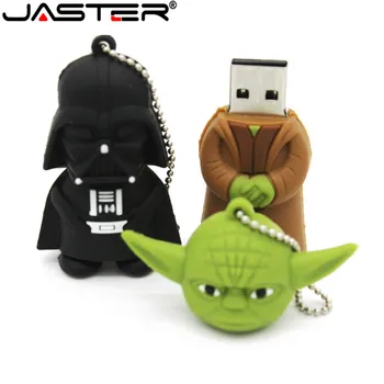 

JASTER Cartoon Pen drive darth vader usb 2.0 4GB/8GB/16GB/32GB 64GB USB flash memory stick pendrive U disk