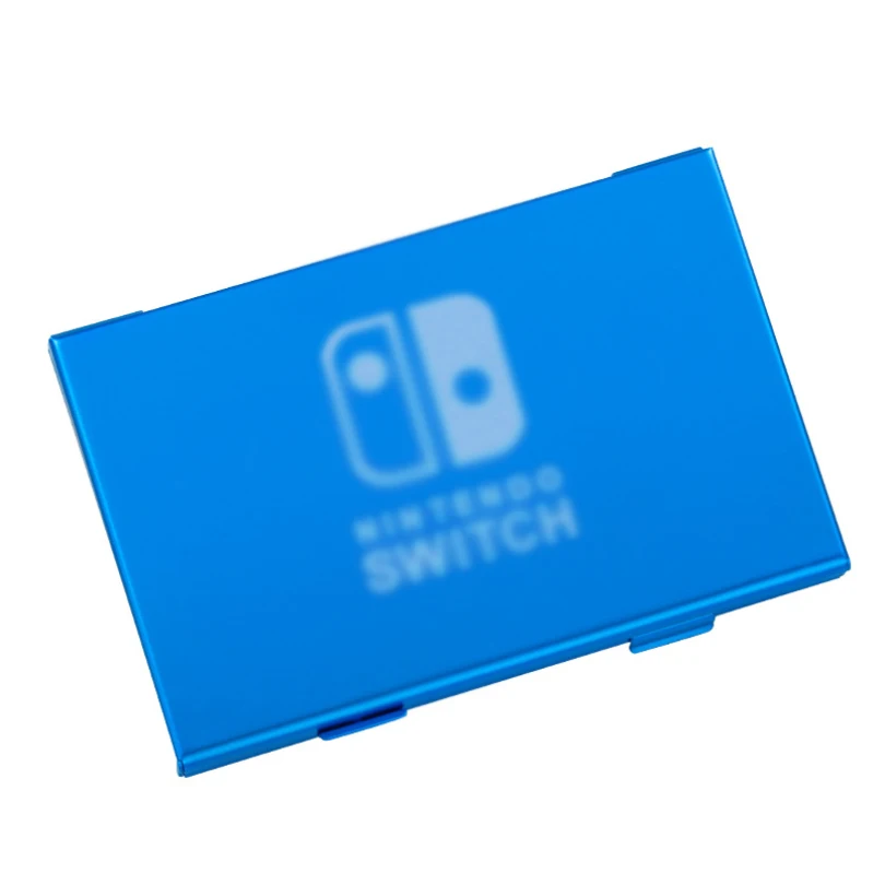Для Nintendo Switch игры карты Box сумка Nintendo Switch диски Портативный чехол для Nitendo коммутационная карта подножка; алюминиевый сплав коробка