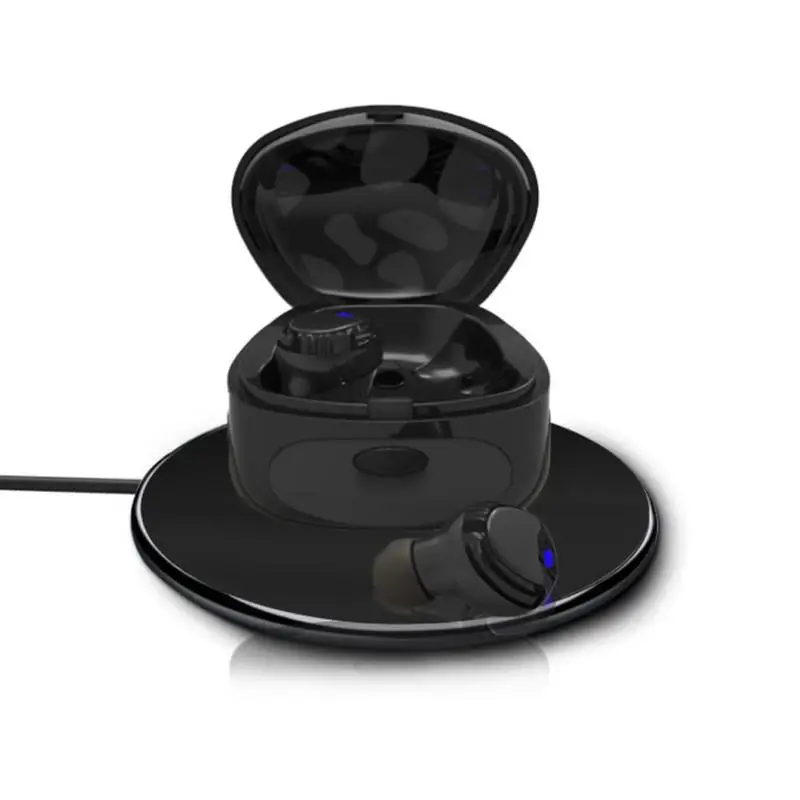 T7 Bluetooth 5,0 наушники, мини Беспроводные спортивные наушники, стерео игровые наушники с ручкой, двойной водонепроницаемый звук Hea P0D4