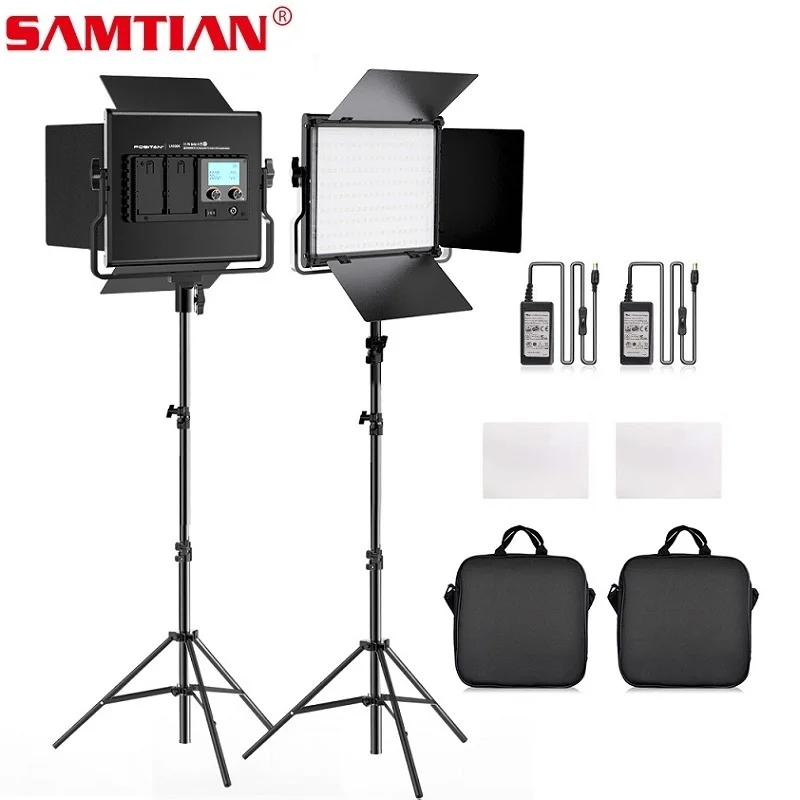 Светильник для фотосъемки SAMTIAN L4500K светильник 2 комплекта со штативом