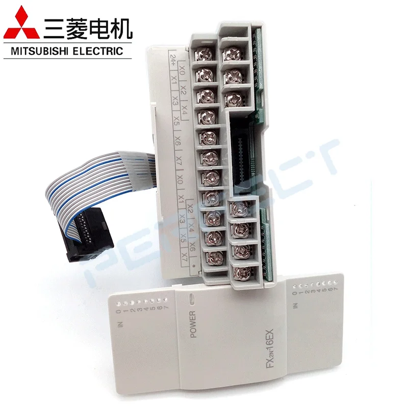 PLC FX2N-16EX для ЧПУ оборудования промышленного управления обрабатывающий центр Mitsubishi аналоговый с ПЛК Входной модуль