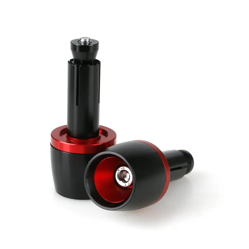 

7/8'' Universal Motorcycle Handle Handlebar Grips Bar End Cap Plugs Slider CNC Aluminum for Harley Yamaha KTM SUZUKI