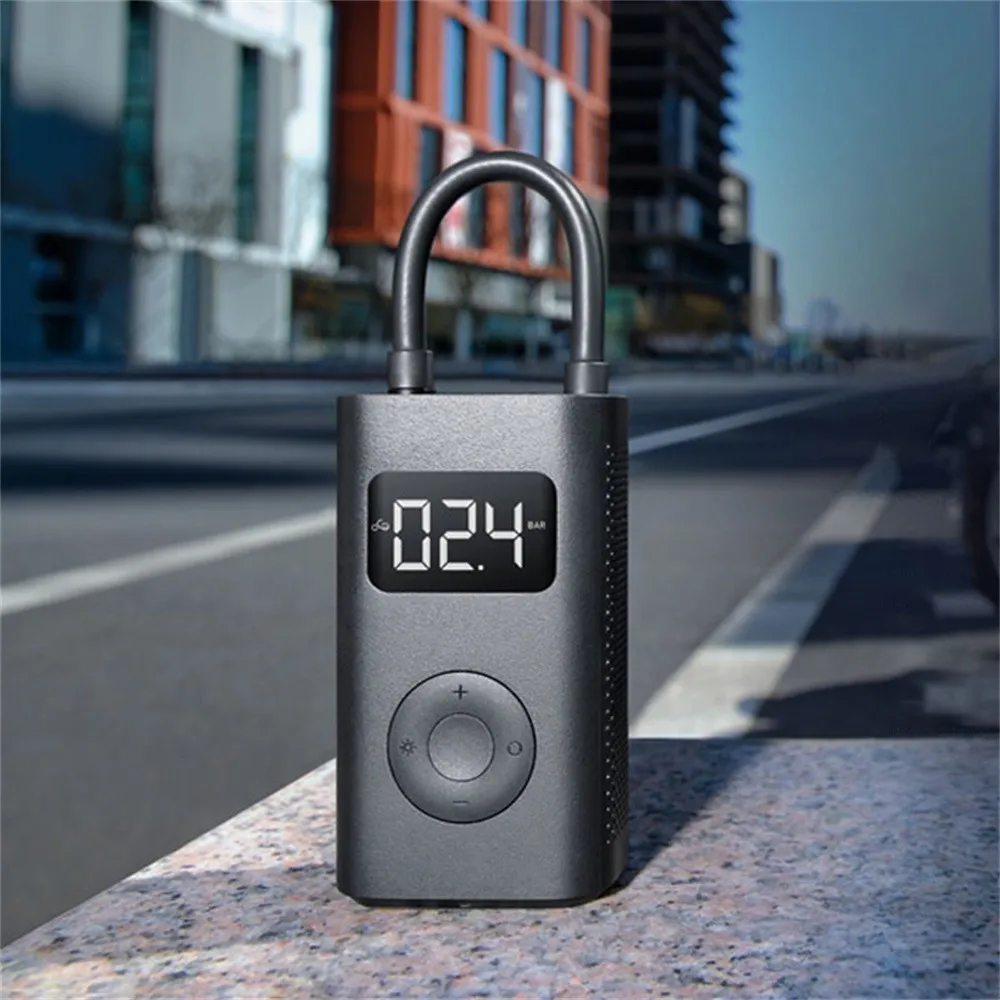  Original Xiaomi Mijia Portable Smart Digital Tire Pressure Detection Electric Inflator Pump for Bik