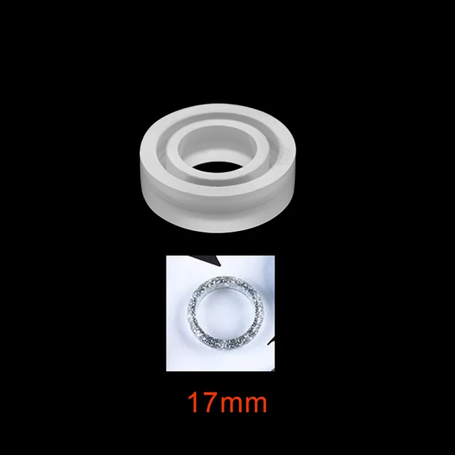 1Pcs Rings Resin Epoxy Molds Mixed Size Silicone Casting Molds Tool For DIY Jewelry Making Findings Supplies Accessories 11
