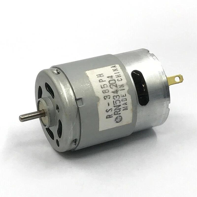 Moteur Miniature DC RS-385 6V-12V, modèle à monter soi-même, moteur à  tambour, 385 - AliExpress