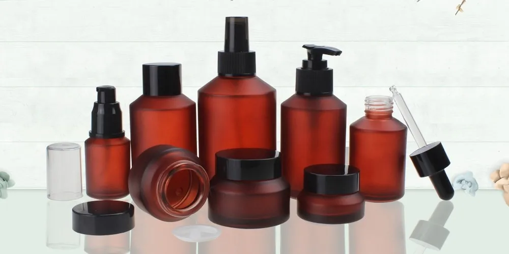 Download Wholesale Mockup Cosmetic Serum With Silicon Cosmetic Bottle 50ml Amber Glass Packaging With Black Dropper 50ml Refillable Bottles Aliexpress