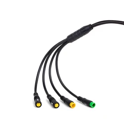 Waterproof 1T4 EB-BUS Main Cable For Bafang Mid Hub Motor Kits E-BIKE BBS01B BBS02B BBSHD Connect Brake Display Throttle