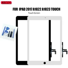 1Pcs Touchscreen 2017 A1822 A1823 For iPad 5 5th Generation Touch Screen Display Digitizer Sensor Front Glass Replacement +Tools
