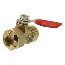 5/" Мужской 19/32" Женский резьбовой пневматический контрольный шаровой кран