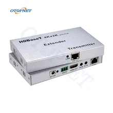 

100M Ultrathin HDBT Extender Support HDBaseT 4Kx2K POE Ethernet RS232 Bi-directional IR