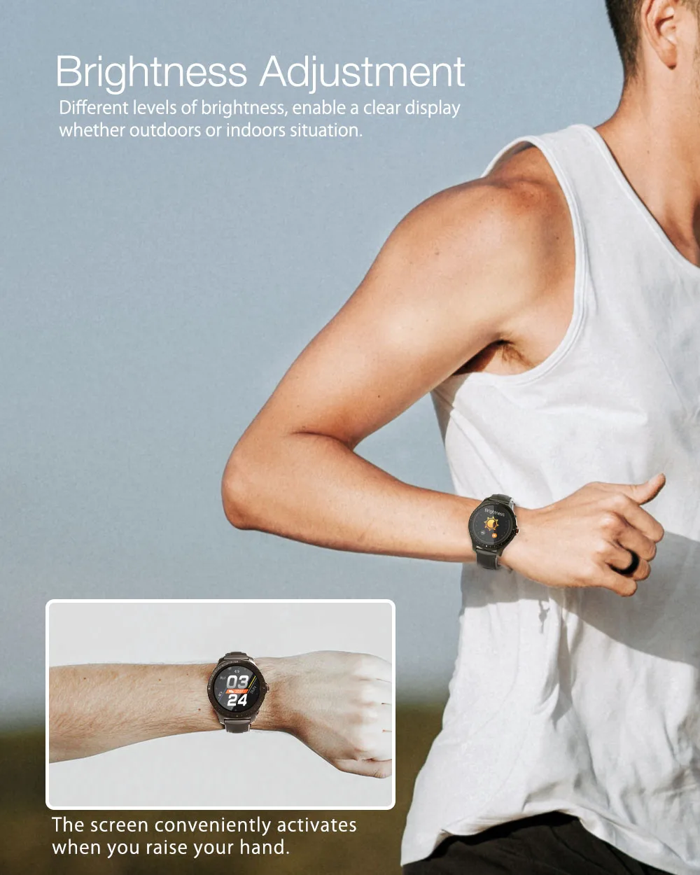 [Bluetooth 5.0] BlitzWolf BW-HL2 Smart Watch 1.3 'Полный Круглый Сенсорный Экран Монитор Сердечного ритма Артериального Давления O2 IP68 Водонепроницаемый Мужчины Женщины Мода Бизнес Smartwatch Фитнес-Трекер Браслет Гр