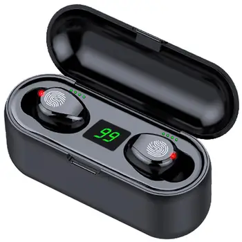 

TWS Bluetooth 5.0 Earphones Wireless In-Ear Earbuds Headset with 2000mAh Charge Box Sports Earphone for Huawei iPhone