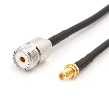 

SMA Female To UHF SO239 PL259 Female RG58 Pigtail Cable RF Coaxial Assembly Cables