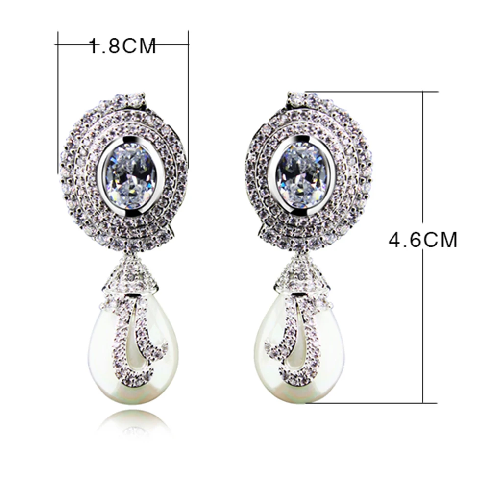 Pearl earrings