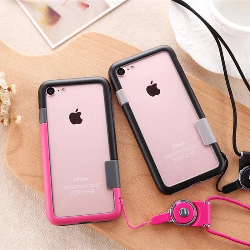 Чехол s для 7 8 6 6s Plus 5 5S SE Walnutt Мягкий Гибридный Бампер рамка боковая защита чехол для iPhone 11 Pro X XS MAX XR