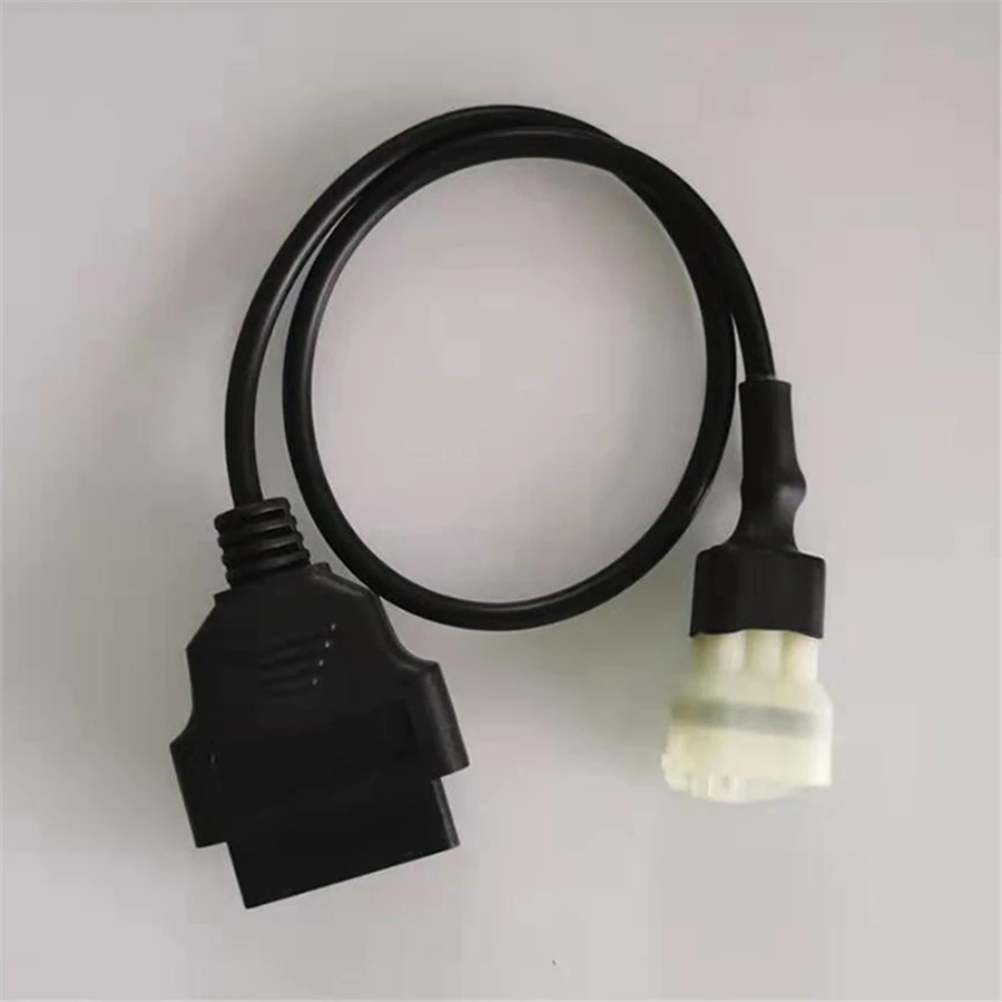 Диагностический кабель OBDII для мотоцикла 6 контактный 4 иглы адаптер OBD2