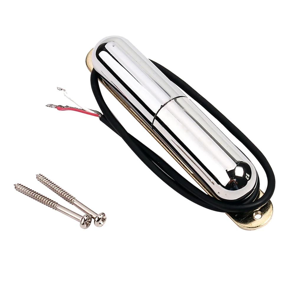 Guitar Sound Coil Lipstick Pickup High Quality Improve Music Perform Chrome