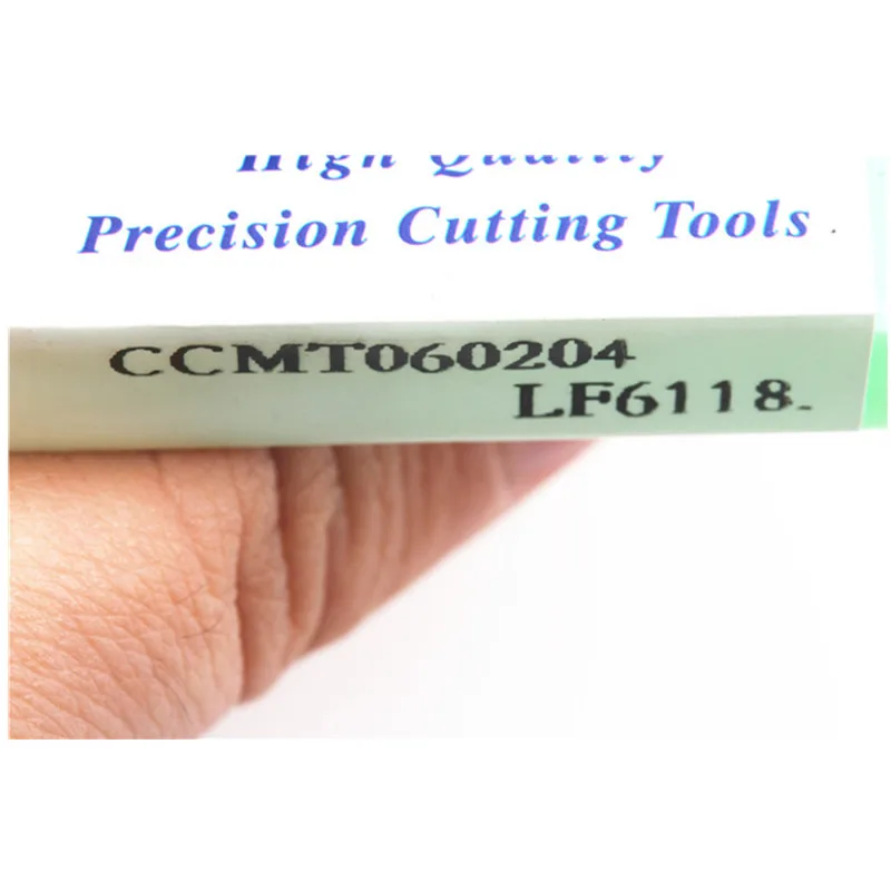 

10 Pcs CCMT060204 LF6118 CNC turning tool insert carbide inserts for stainless steel