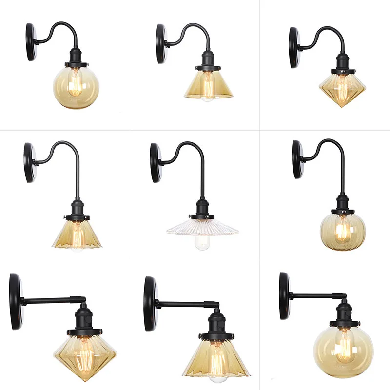 

The Nordic style bedroom floor footpath wing milk tea shop contracted small decorative wall lamp