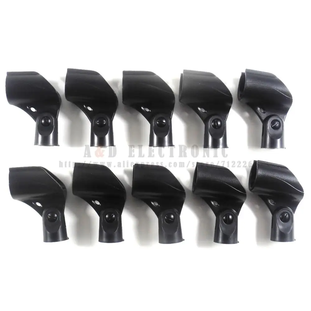 10x держатель микрофона подходит для Shure A25D SM58 SM57 и других 3/4 &quotдюймовых микрофонов