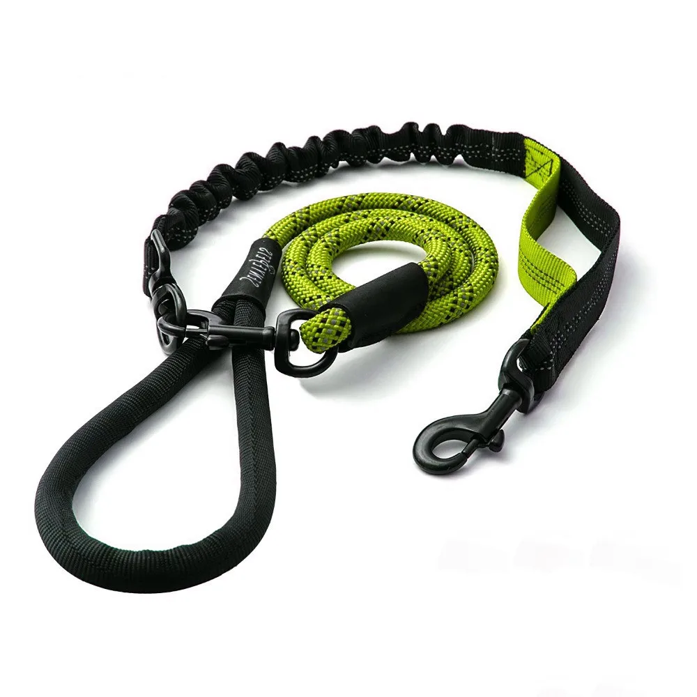 Dog-Leash-No-Tangle-Double-Dog-Walking-Training-Leash-Comfortable-Shock-Absorbing-Reflective-Bungee_副本_副本