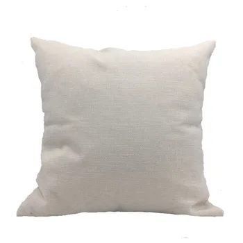 

Free Shipping 5pcs/Lot Europe and America explosion heat transfer printing sublimation blank pocket pillow case linen pillowcase