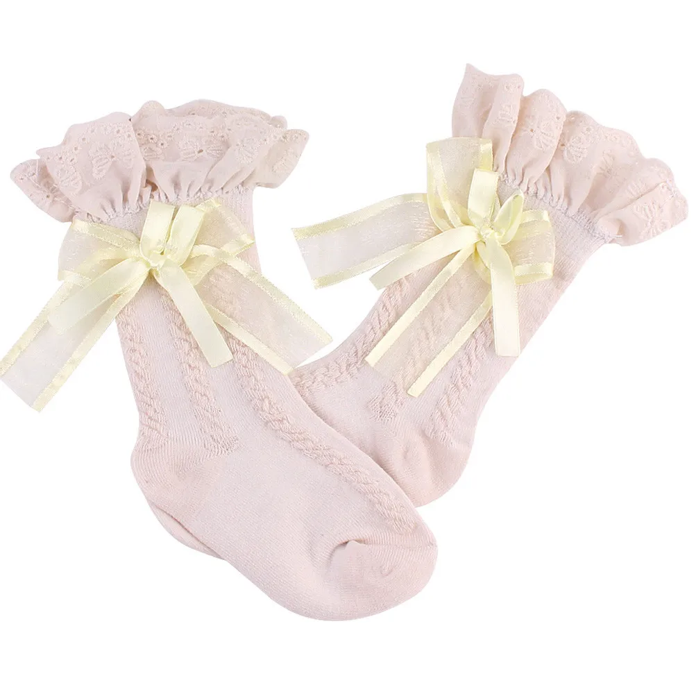 1PC Sock Air Conditioning Summer Cute Sweet Lace Cotton Warm And Comfortable Socks Baby Kids Girls Toddlers High Socks Fashion