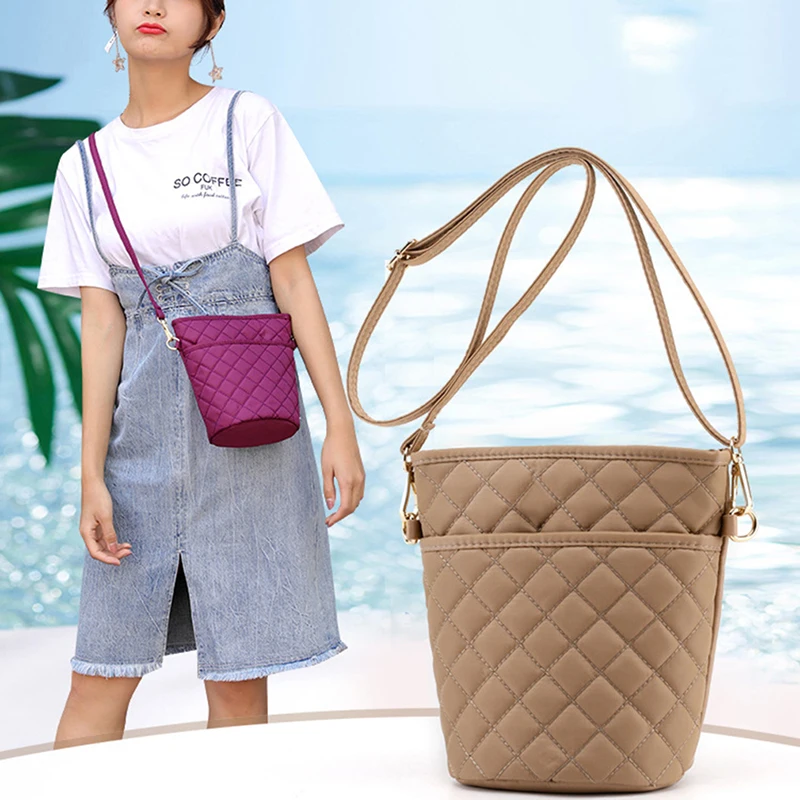 Модная женская сумка,, сумка-мешок, брендовая дизайнерская женская сумка-мессенджер через плечо, женские нейлоновые сумки на плечо